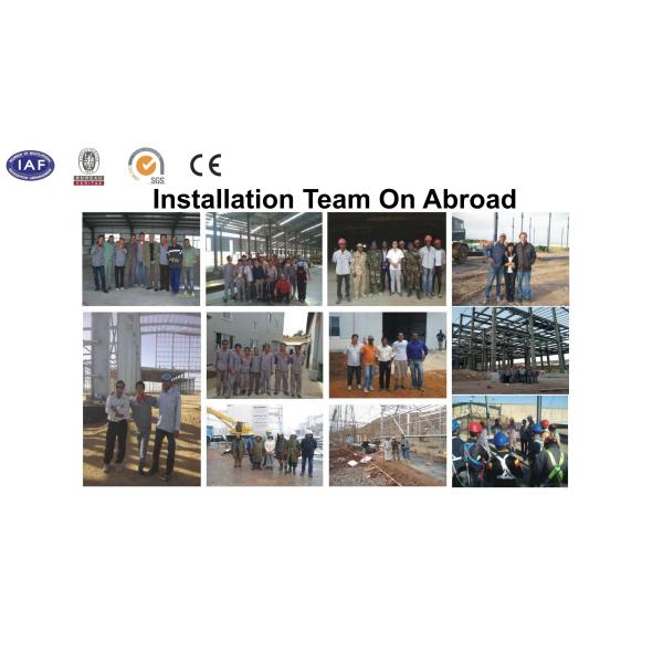 Pre Engineering Metal Construction Building Anti Corrosive Warehouse Steel Structure