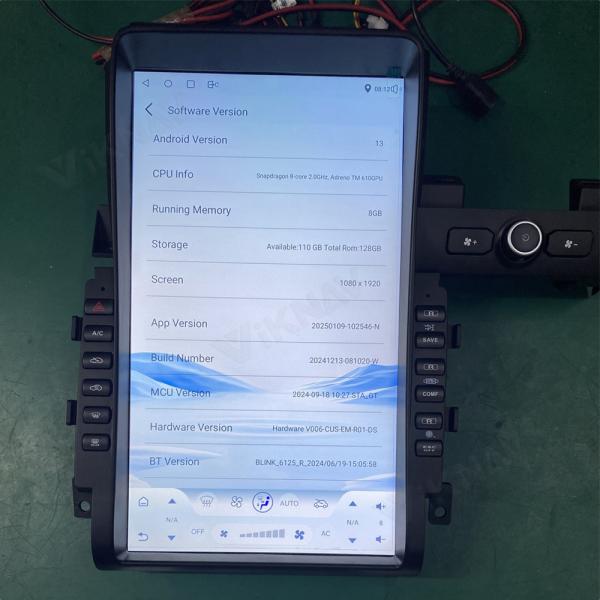 VIKNAV 13.6" Car Radio For Nissan Skyline GTR 2008- 2017 HD Touch Screen Android Head Unit