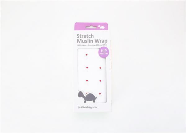 Quality Lightweight Newborn Baby Wrap Blanket Four Layers Of Screen Customized Color for sale