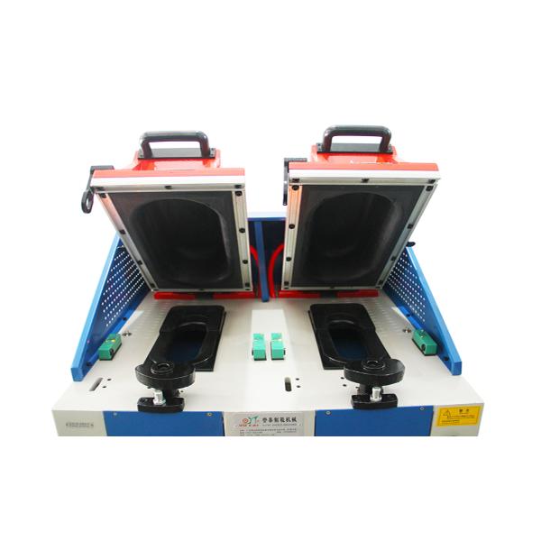 YT-2005AD Double heads Automatic Cover-type Shoe Sole Pressing Attaching Machine For sport / sandals/leather Shoe making