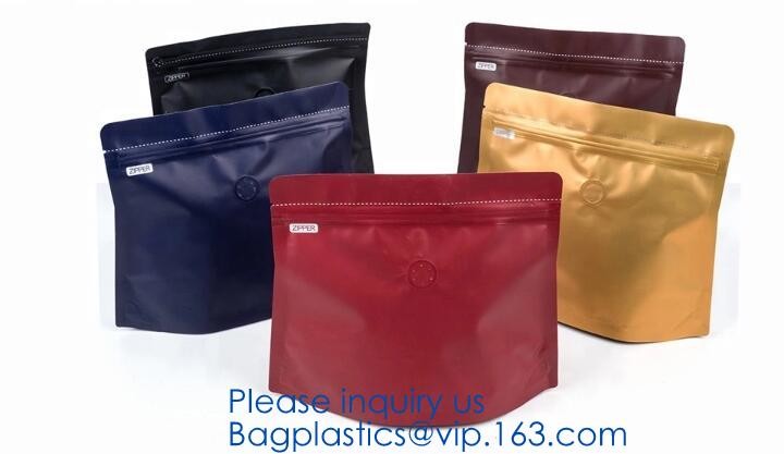 Transparent bopp/opp square block bottom bags with side gusset,Bopp Block Square Bottom Bag,Clear Square Bottom Bags,Can