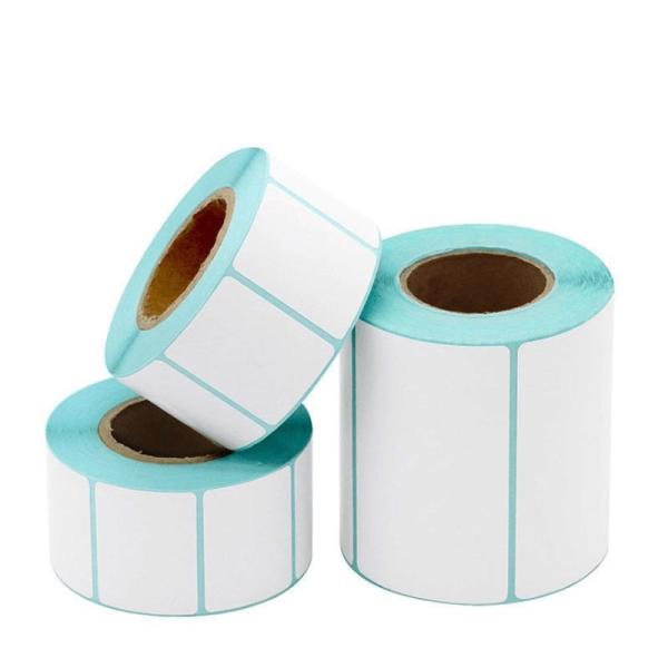 Quality Polypropylene Sticky Label Roll 120mm Self Adhesive Shipping Labels for sale