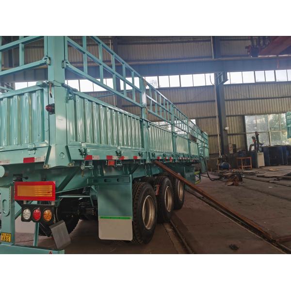 Triple Axle 40T 60T Tons Stake Cargo Trailer Fence Bulk Cargo Trailer Transporter Semi Trailer