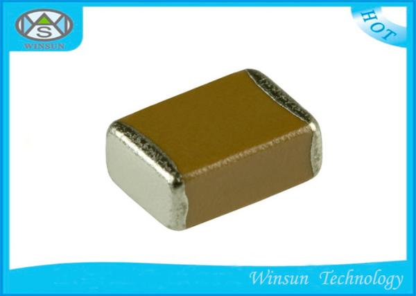 Quality Low Frequency Ceramic Capacitor X7R X5R SMT / Multilayer Chip MLCC Capacitor for sale