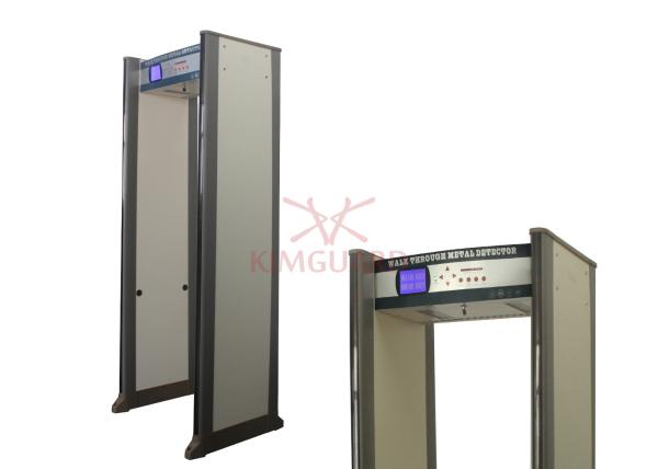 Quality Knife Scanning Long Range Metal Detector Walk Through Gate LCD Screen Finded for sale