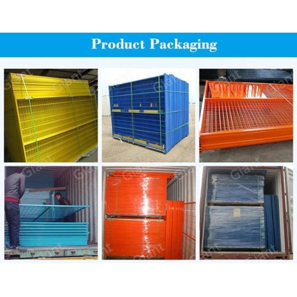 Galvanized W10ft Construction Fence Panels for Safety