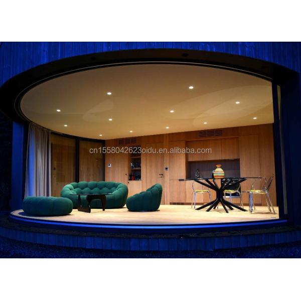 Hotel Container Houses for End Hotels Luxury Modern Wooden House Steel Structure Round House Senglin Holiday House