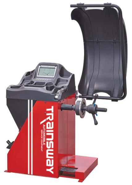 Fully Automatic 3D Data Entry Wheel Balancer with LED Light Trainsway Zh855L