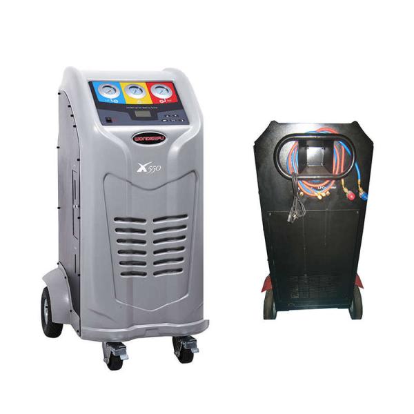 Quality R134A AC Recovery Machine , 16 Bar 125kg Air Conditioning Charging Station for sale