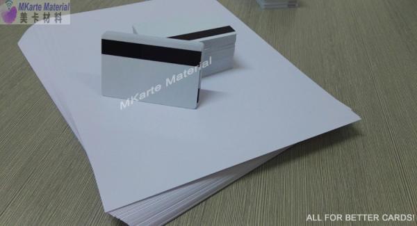 Quality Digital print pvc sheet HP Indigo single-sided MDP-HP-SS-W for card production for sale
