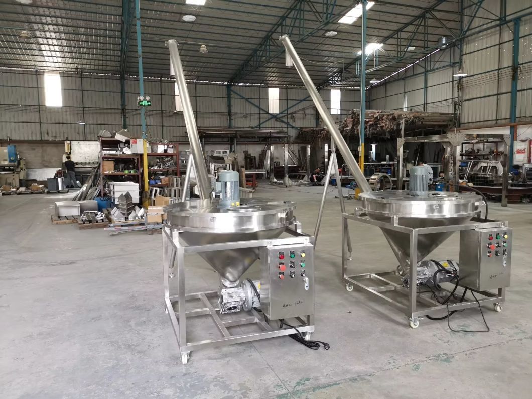 Grain Screw Auger Conveyor for Transporting Feeding Stainless Auger Feeder