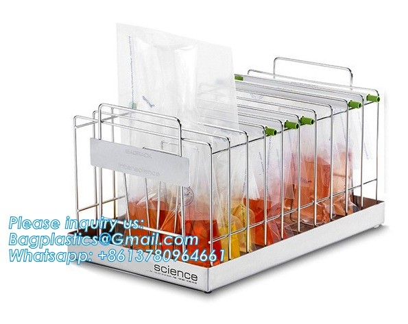Whirl-Pak, Bag Rack, Sterile Sampling Bag Rack With White Labeling, Stomacher Strainer Bag Rack, bag holder