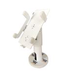White Anti Theft Tablet Holder Metal Rotatable Security POS Terminal Display
