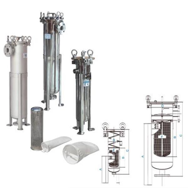 Quality OEM / ODM High Flow Multi Cartridge Filter Housing For Water Treatment for sale