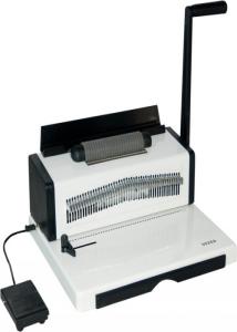 China 6.29mm Pitch Plastic Single Spiral Coil Binding Punching Machine on sale