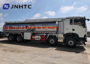 Buy cheap Sinotruk HOWO 8X4 Oil Fuel Tank Trucks Capacity 25000 Liters product