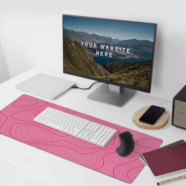 Customizable Gaming Desk Mats with CMYK Sublimation Printing and OEM Pattern 900*400*3mm