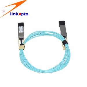 Cisco Compatible AOC Active Optical Cable 2 Meters 100G QSFP28 To 100G QSFP28