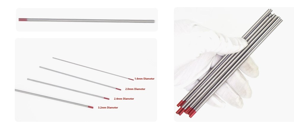 WCE20/15/10 /WT/WP/WL/WZ Tig Welding Rod Tungsten Electrodes