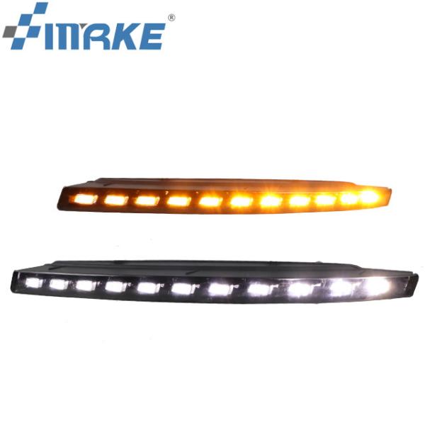 Quality Led Fog Bulb Daytime Running Light Drl For Audi Q7 2009 - 2015 With Yellow Light for sale