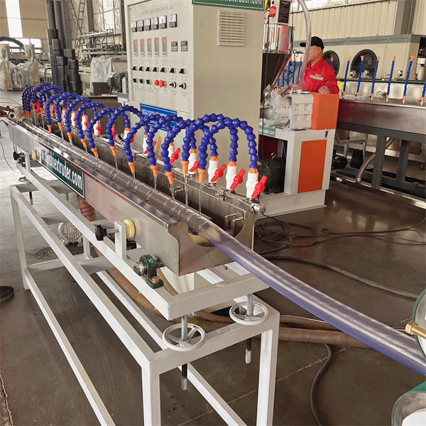 PVC Fibre Mesh Reinforced Hose Extruder Kink-Resistant Garden Hose Production Machine