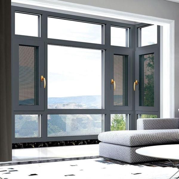 Quality Custom Awning Windows , Modern Awning Aluminum Window Surface Finished for sale