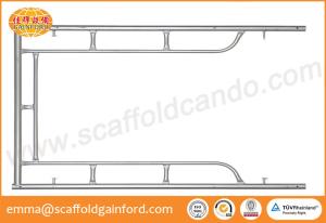 Buy cheap Q235 galvanized scaffolding door frame main frame 1219*1700mm for China bridge building product