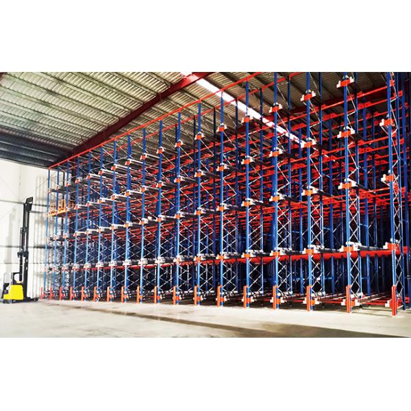 Warehouse Storage Shelves Heavy Duty Radio Shuttle Car Pallet Racking System Steel Stacking Racks & Shelves