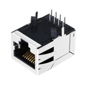 Buy cheap ARJM11A1-009-NN-ER3 NO Led 100 BASE-T Tab Down Single Port RJ45 Magnetics Module 8PIN product