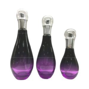 Bowl- Shaped Glass Cosmetic Containers / Skin Care Lotion Bottles Packaging / Pump Bottles