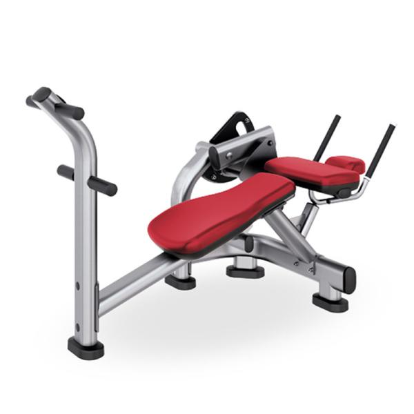 Quality Ergonomic Abdominal Crunch Machines Custom Logo Imprintable Robust Structure for sale