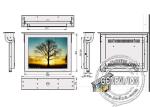 19 Inch Wireless Bus Digital Signage Taxi Advertising Display With Memory Card