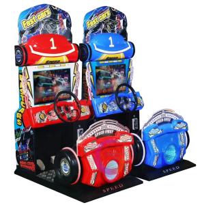 Buy cheap Customized Racing Arcade Machine Coin Operated Arcade Racing Game Machine product