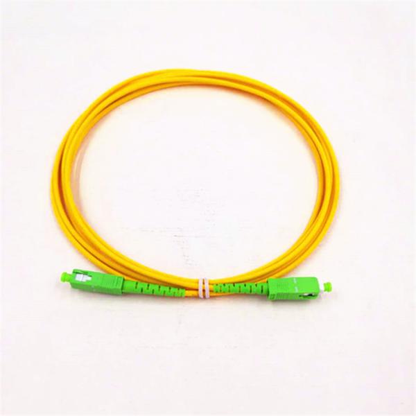 Quality SC / APC -SC/ APC Simplex Fiber Optic Patch Cord for Access Network for sale