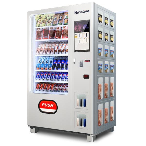 Quality 450W Snack And Drink Vending Machine Nfc Available 321items Capacity for sale