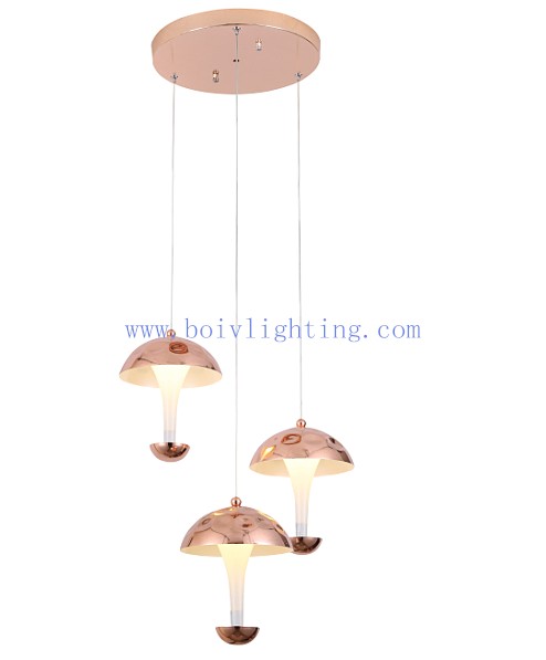 Led Interior Lighting Fixture Ceiling Pendant Lamp Wite Shades