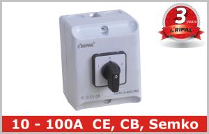 China Industrial 3 Pole Selector Switch Box Automatic Changeover Switch on sale