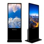 Floor Standing 50 Inch LCD Advertising Display Software Control