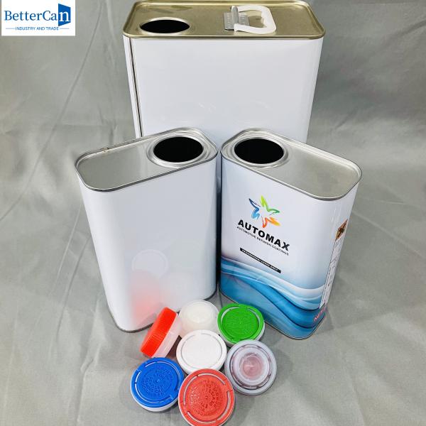 1Liter Metal Can Portable Paint Cans Chemical Can Solutions
