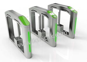 China LED Indicator Speed Gates Pedestrian Gate Access Control Ticket Checking In Cinema Entrance on sale