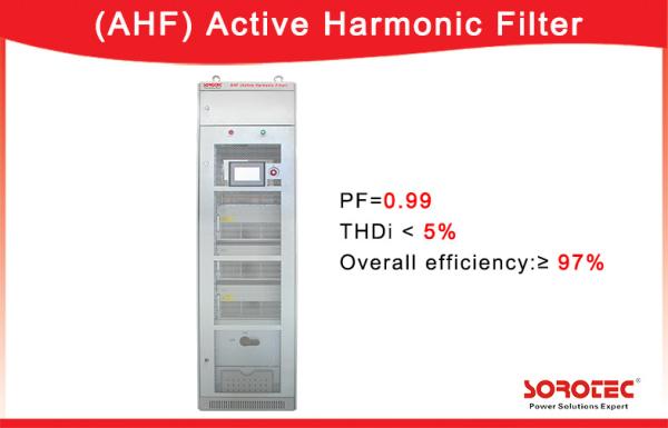 Quality 400V/50A  Active Harmonic Filter APF PF 0.99 with RS485 Network Communications Ports for sale