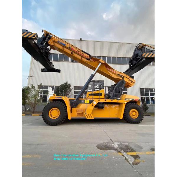 Port Cargo Handling Equipment 45 Ton Container Reach Stacker Lifting Height 15100mm