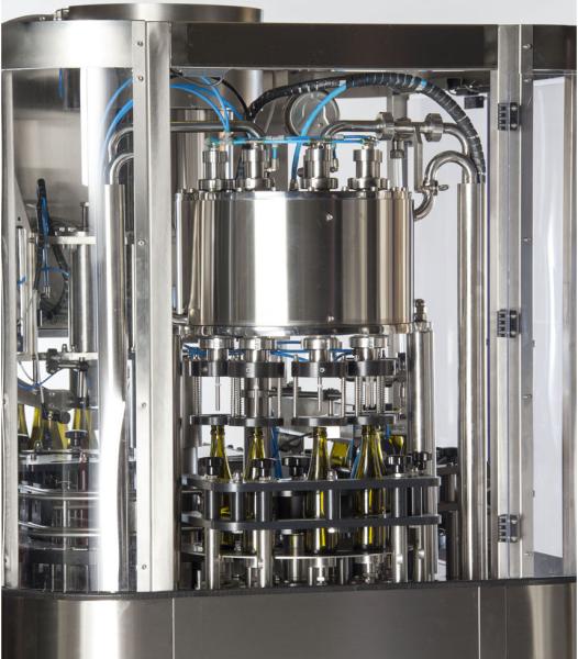 Quality Glass Bottle Beer Filling Machine 3 In 1 Mono-Block With Rotary Rinser for sale