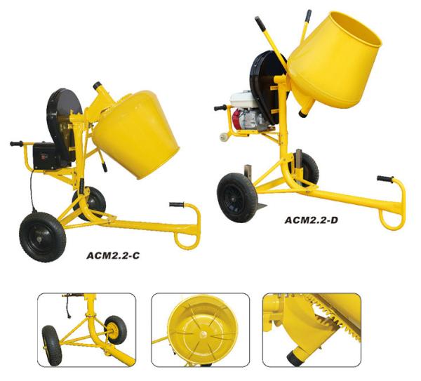Quality 650W Mini Concrete Mixer Machine Light Weight With Mini Pump for sale
