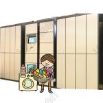 Pin Code Custom Laundry Locker Smart Touch Screen