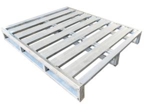 China Mild Metal Galvanized Steel Pallet Heavy Duty 1200x1000mm on sale