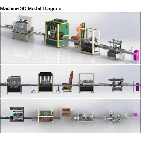 High Speed Automatic 1L 3L 5L Engine Motor Oil Bottle Filling Machine Car Lubricant Oil Bottle Filling Packing Machine