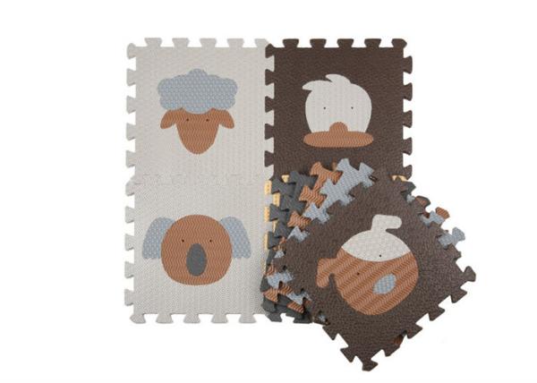 Quality No Irritant Smell Animal Puzzle Mats , Easy Clean Children'S Puzzle Play Mat for sale