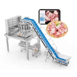 Buy cheap Customized Efficient Fresh Frozen Pork Quantitative Box Packaging Line product