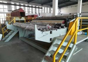 China Multifunctional Fabric Roll Slitting Machine , Fabric Rewinder 5.5KW on sale